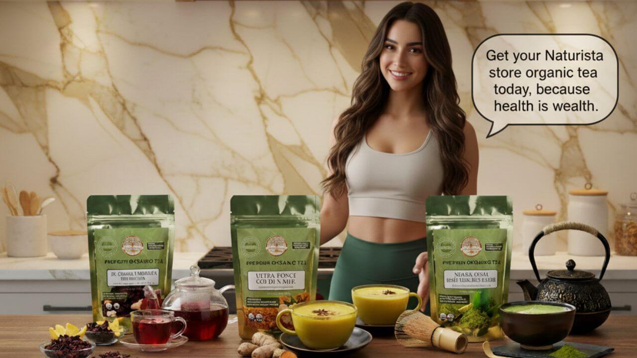 Get your naturista store organic tea today, because health is wealth.