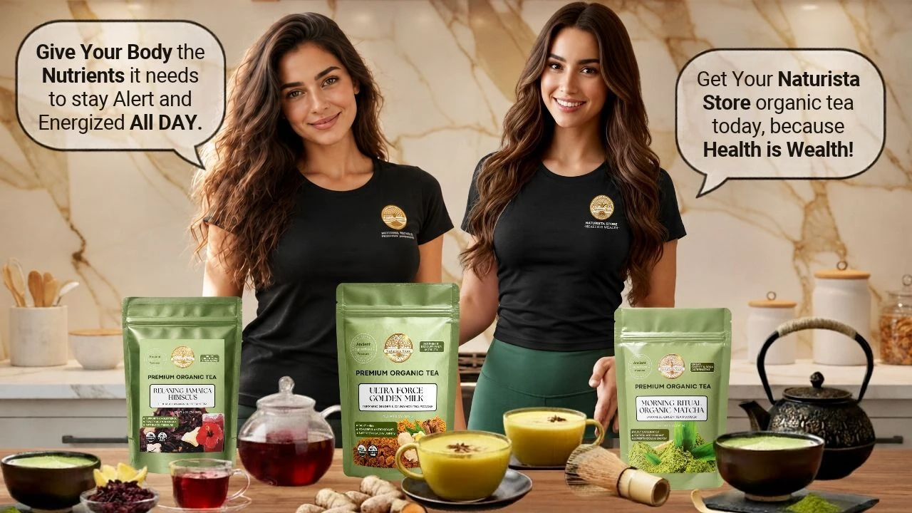 naturista store organic tea collection