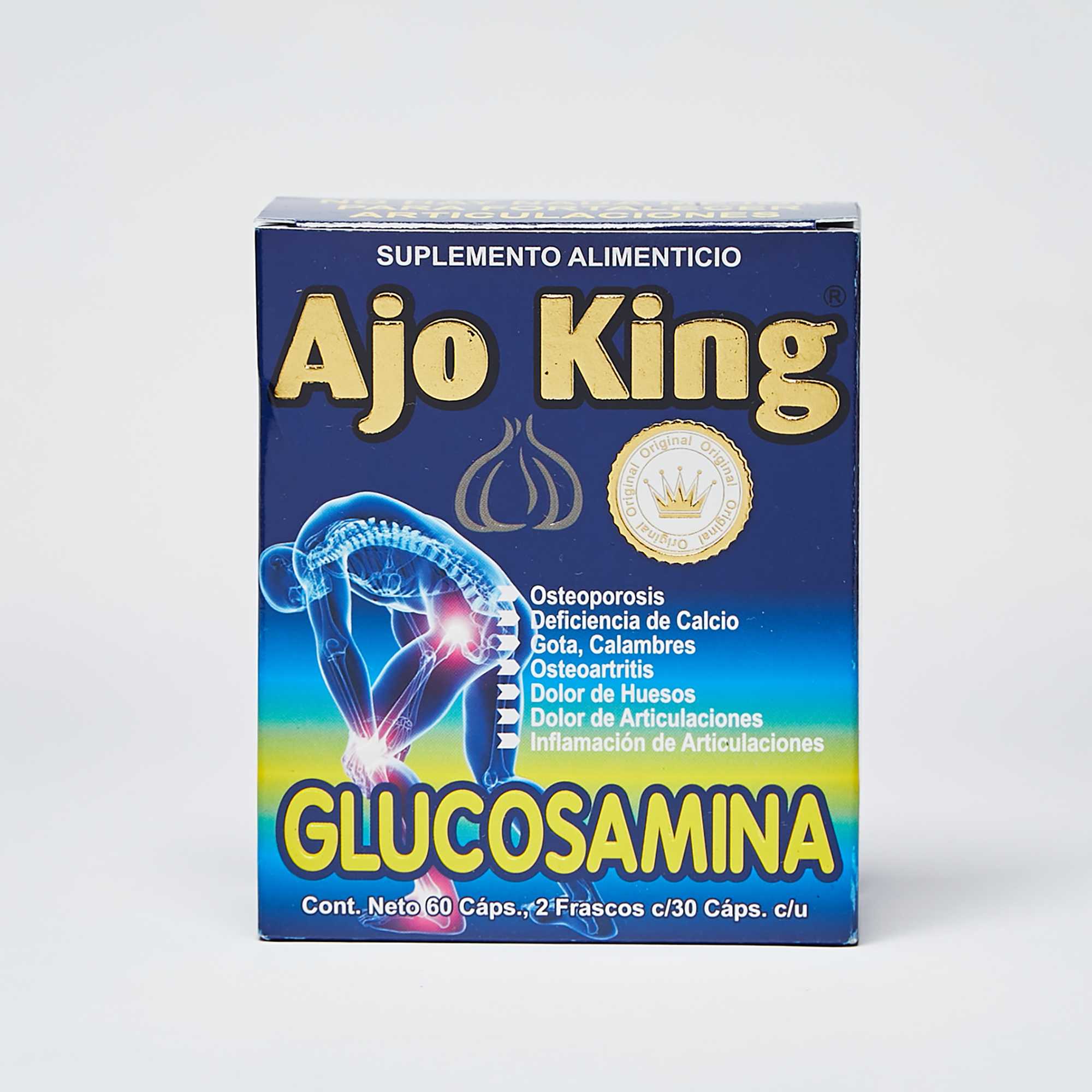 Ajo Rey Extracto Vegetal 70 ml Glucosamina Cartílago