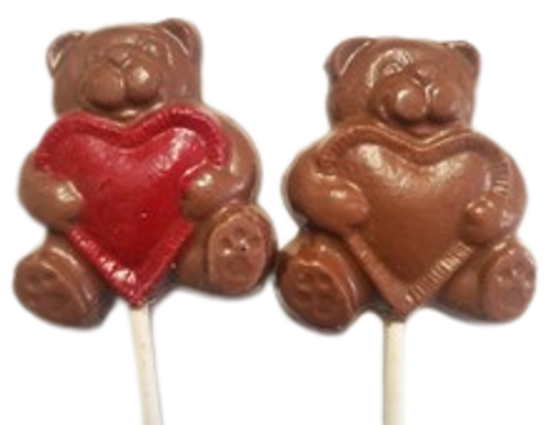 Teddy Heart Lollipop