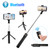 TSV Selfie Stick (K07), Bluetooth V4.0 Selfie Stick Tripod with Rechargeable Wireless Remote Shutter Compatible with iPhone 11/11 Pro X/XS Max/XR/8 Plus/7/6S Plus, Samsung Galaxy S10/S10 Plus/S10E - Black