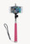 Extendable Hand-held (Z07-1)  Monopod Selfie Stick + Wireless Bluetooth Shutter Remote for iPhone, Samsung Galaxy and Android Cellphones - Pink