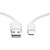 USB Fast Charging Cable (4FT) USB-C Type-C 3.1 Data Sync Charger Cable Cord For Samsung Galaxy, A20, A10E, S8, S8+, Note 8, Nexus 5X 6P OnePlus 2 3 5 LG G5 G6 V20 HTC 10 Google Pixel XL - White