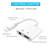 2 in 1 Aux Audio Jack & Charging Adapter for Lightning to Lightning/3.5mm jack Converter for iPhone Adapter Headphone Jack Adapter for iPhone 7/8/X/8 Plus/7 Plus/XS max/XR