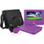 JBL 7" Portable DVD Player with Matching Headphones and Bag - Purple