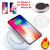 Fast Wireless Charger, Qi Certified Wireless Charging Pad for iPhone 12 Pro Max/12 Mini/SE 2020/11/11 Pro/11 Pro Max/Xs/XR/X/8,White