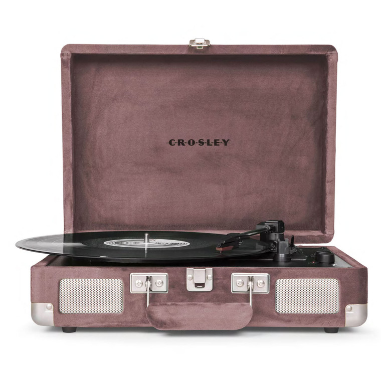 Crosley Cruiser Premium Turntable - Purple Ash Velvet