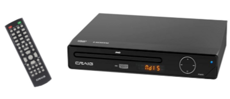Craig 1080p Upscaling HDMI DVD Player