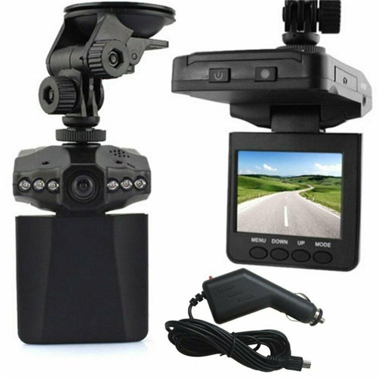 Dash Cam  New HD DVR portable 2.5"TFT LCD Screen, 1080p, Driving Recorder, Video Recorder, Acceleration Sensor, Motion Detection, Aircraft Head Recorder (NOT INLUDED - uses up to 32 GB SD card)