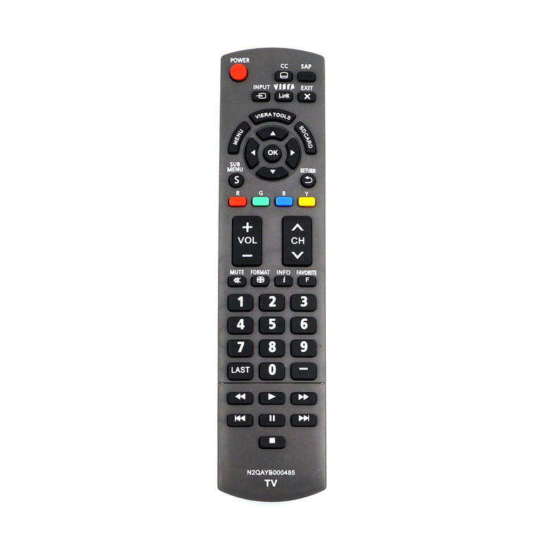 Universal Remote  for PANASONIC 32" ~ 85" TV Remote for Panasonic TV Tc-p50c2 TC-L37U22 TC-L37X2 TC-L42D2 TC-L42U22 TC-L42U25 TC-P42C2 TC-P42S2 TC-P42U2 TC-P46C2 TC-P46S2 TC-P50C2 TC-P50S2 TC-P50U2 TC-P50X2 TC-P54S2- TC-L22X2