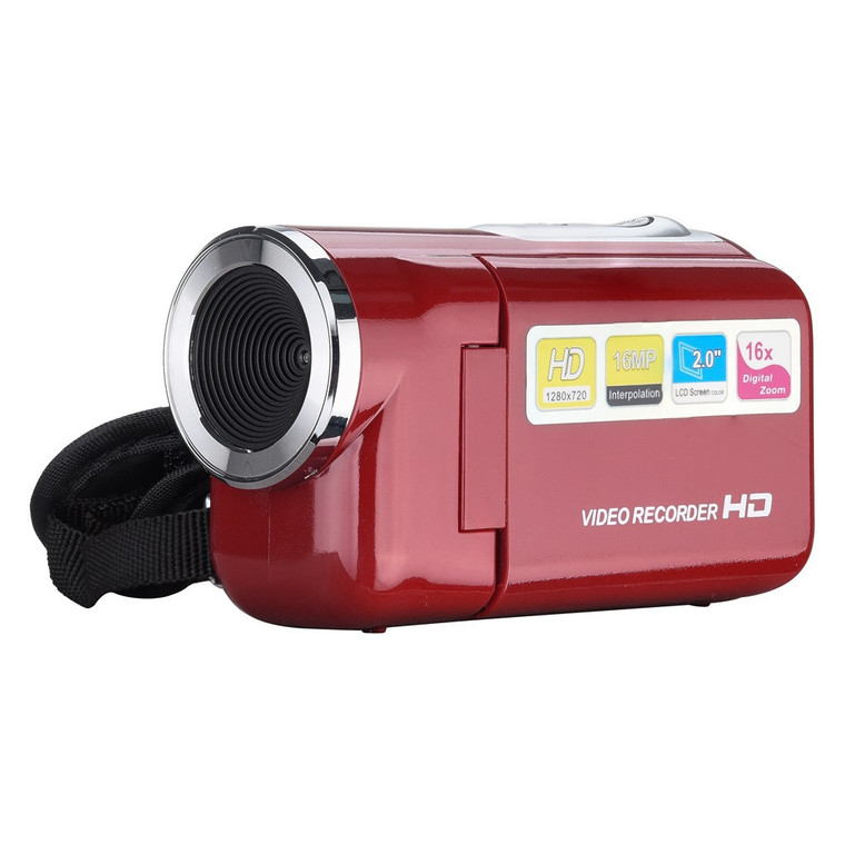 Video Camcorder HD 720P Handheld Digital Camera 4x Digital Zoom 2.0 inch