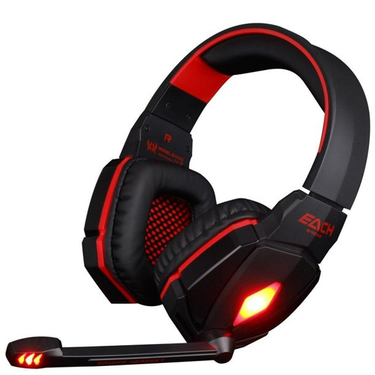 G4000 Gaming Headset Stereo Headphones USB 3.5mm LED with Mic for PC