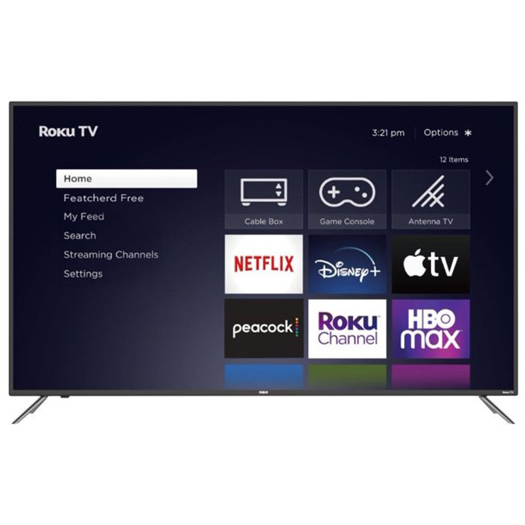 RCA 32" Class HD 720P Roku Smart LED Television, Black