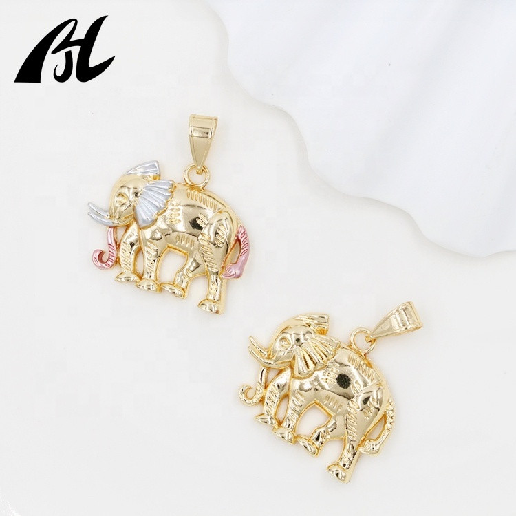 Elephant Charm 18K Gold Plated