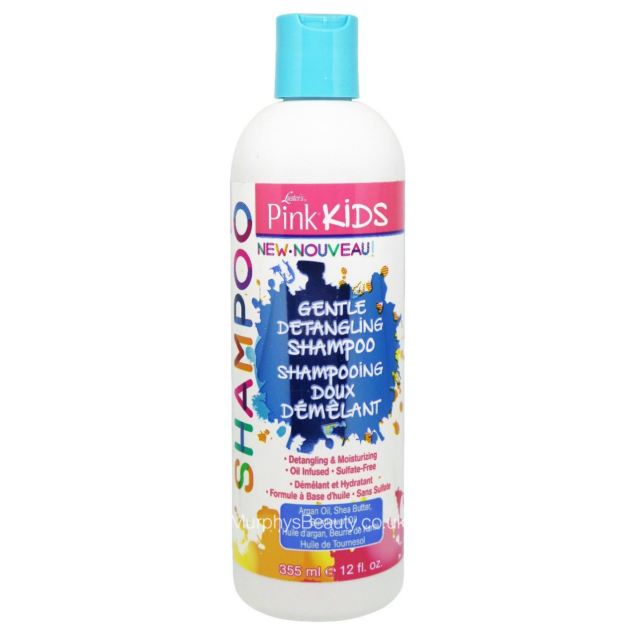 Lusters Pink Kids Gentle Detangling Shampoo (12oz)