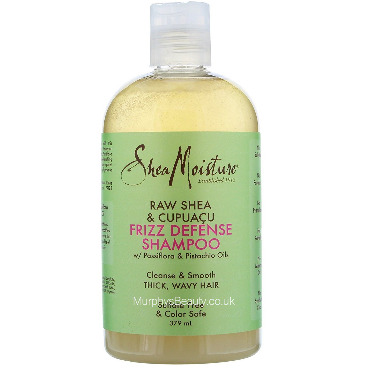 shea moisture frizz shampoo