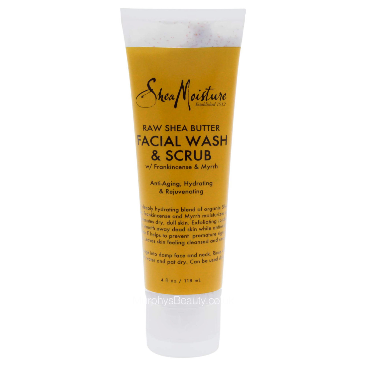 Shea moisture frankincense deals and myrrh scrub