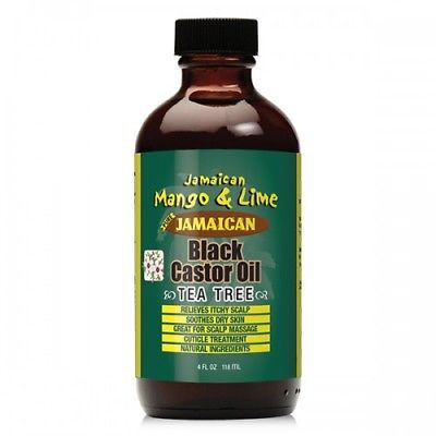 Jamaican Mango and Lime Black Castor Oil Tea Tree(4oz)