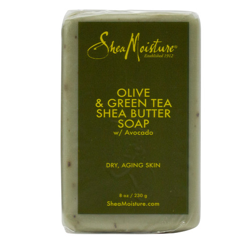 olive and green tea shea butter soap
