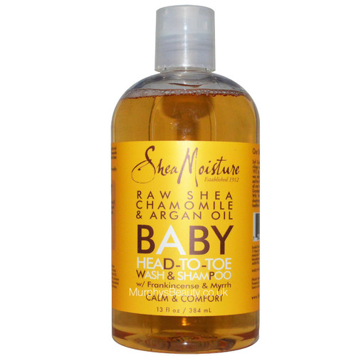 Shea Moisture Raw Shea Chamomile Argan Oil Baby Wash Shampoo 577ml