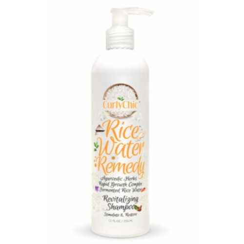 CurlyChic | Rice Water Remedy | Revitalising Shampoo (8oz)