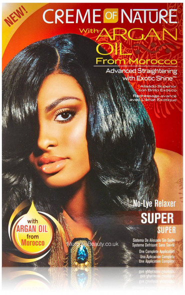 Creme of Nature | Argan Oil | Hair Relaxer Super