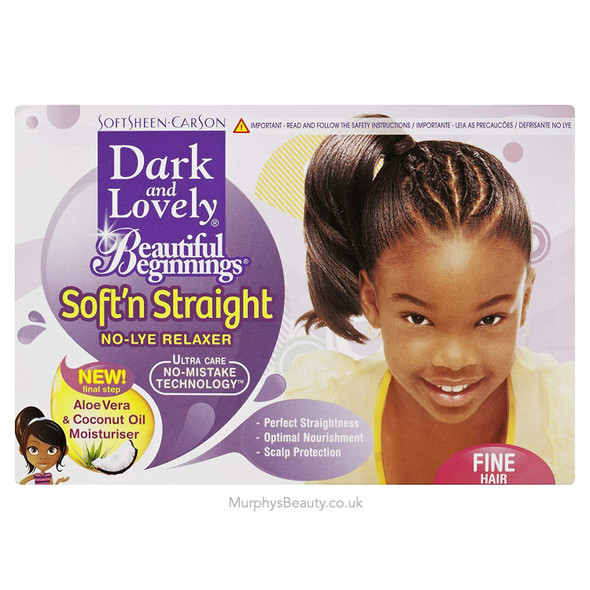 Dark and Lovely | Beautiful Beginnings | Soft'n Straight Relaxer (Fine)