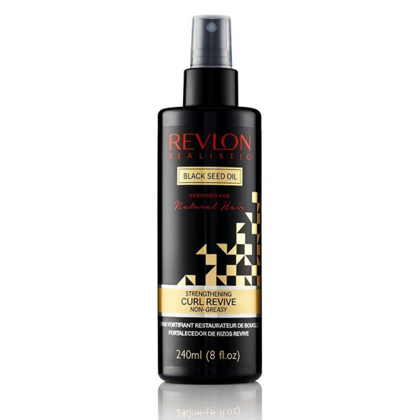 Revlon Realistic | Black Seed Oil | Strengthening Curl Revive (240ml)