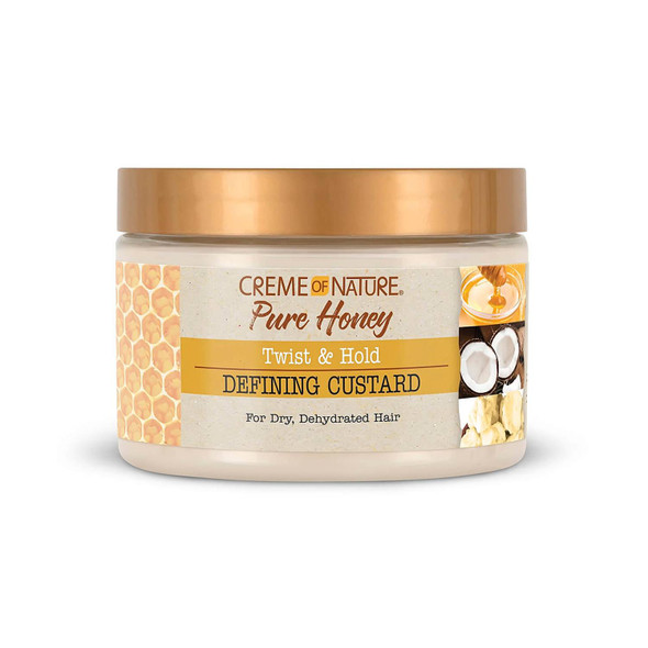 Creme of Nature | Pure Honey | Twist & Hold Defining Custard
