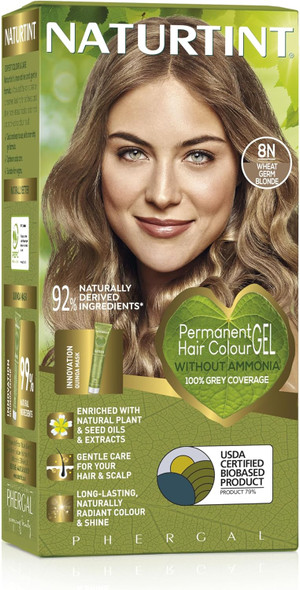 Naturtint Permanent Hair Colour Gel 8N Wheatgerm Blonde
