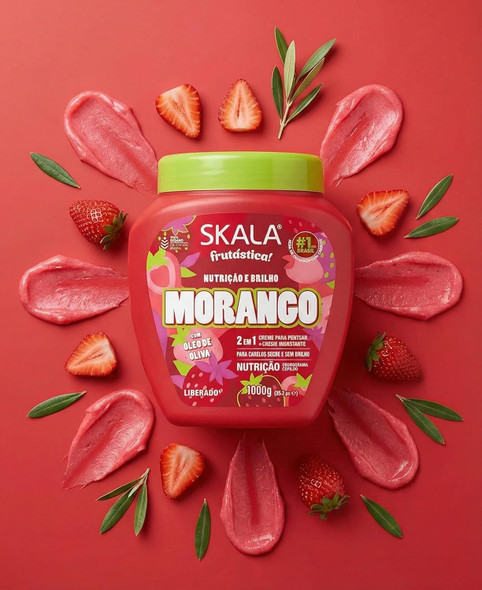Skala Morango Strawberry Fruit Cream Treatment, 1000 g