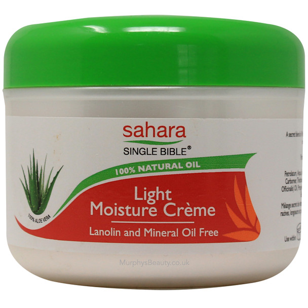 Sahara Single Bible | Light Moisture Creme