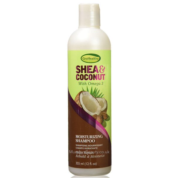 Sofn’Free | GroHealthy | Shea & Coconut | Moisturizing Shampoo