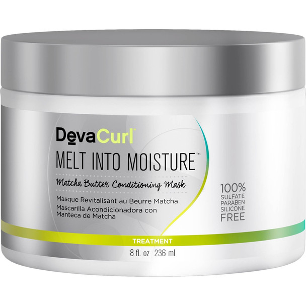 DevaCurl | Melt Into Moisture | Matcha Butter Conditioning Mask (8oz)