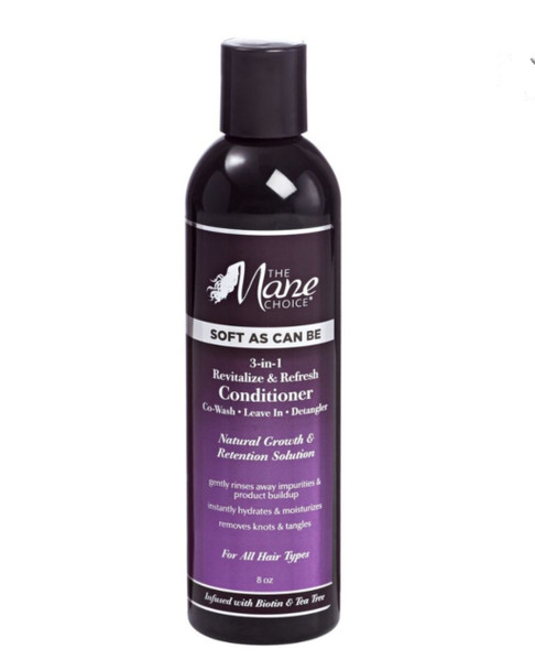 The Mane Choice | Soft As Can Be | 3-in-1 Revitalize & Refresh Conditioner (8oz)