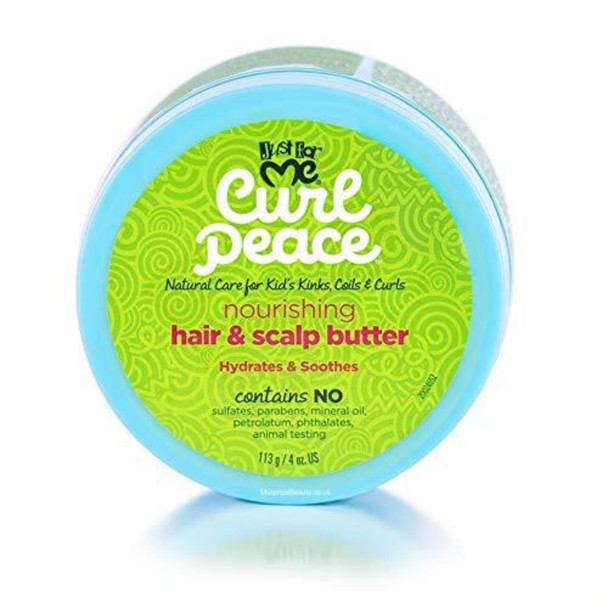 Just For Me | Curl Peace | Nourishing Hair & Scalp Butter (4oz)