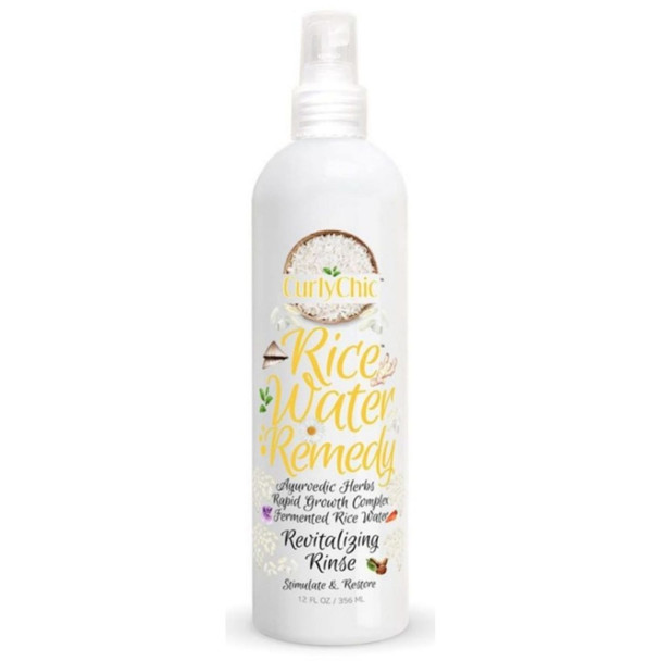 CurlyChic | Rice Water Remedy | Revitalizing Rinse (8oz)