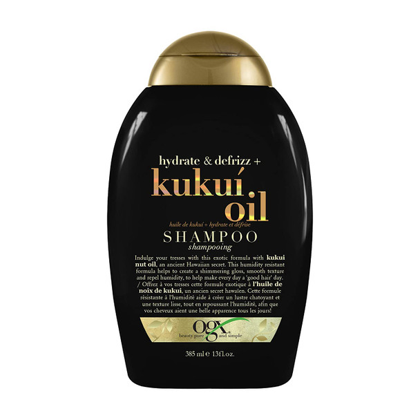 OGX | Kukui Oil | Hydrate & Defrizz Shampoo(13oz)