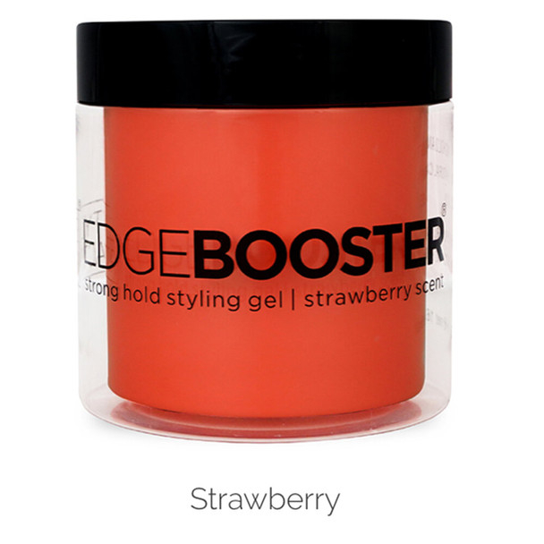 Style Factor Edge Booster Strong Hold Styling Gel 16.9 Oz Strawberry Scent