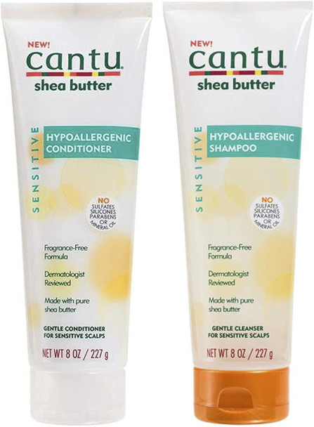Cantu Shea Butter Sensitive - Hypoallergenic Shampoo & Conditioner …