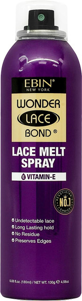 EBIN NEW YORK Wonder Lace Melt Spray - Vitamin E, (180ml./ 6.08oz), Pack of 1