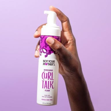 Not Your Mother’s Curl Talk Refreshing Curl Foam-8 oz 236 ml