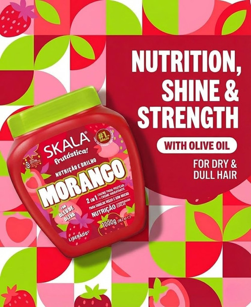 Skala Morango Strawberry Fruit Cream Treatment, 1000 g