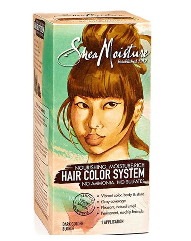 Shea moisture hair deals color system reddish blonde