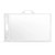 Transparent ID Badge Card Holder – Pack of 100 Transparent ID Badge Card Holder – Pack of 100