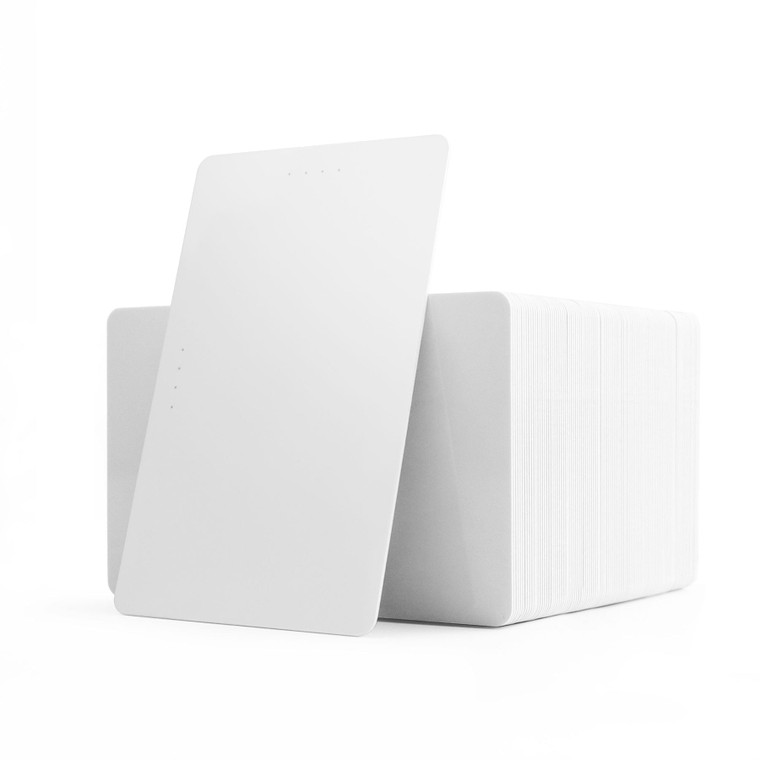 Blank T5577 R+W White Card w/ Slot Punch Markings – Pack of 100 Blank T5577 R+W White Card w/ Slot Punch Markings – Pack of 100
