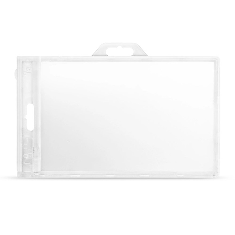 Transparent ID Badge Card Holder – Pack of 100 Transparent ID Badge Card Holder – Pack of 100