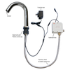 Hospital Spout (18cm) - Deck Mounted Chrome Plated (Matte Black) - Diagram