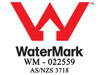 Tube Design - Wet Wall Mounted Chrome Plated (Matte Black) - Water Mark