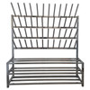 Boot Rack & Bench 24 Pairs Boot
